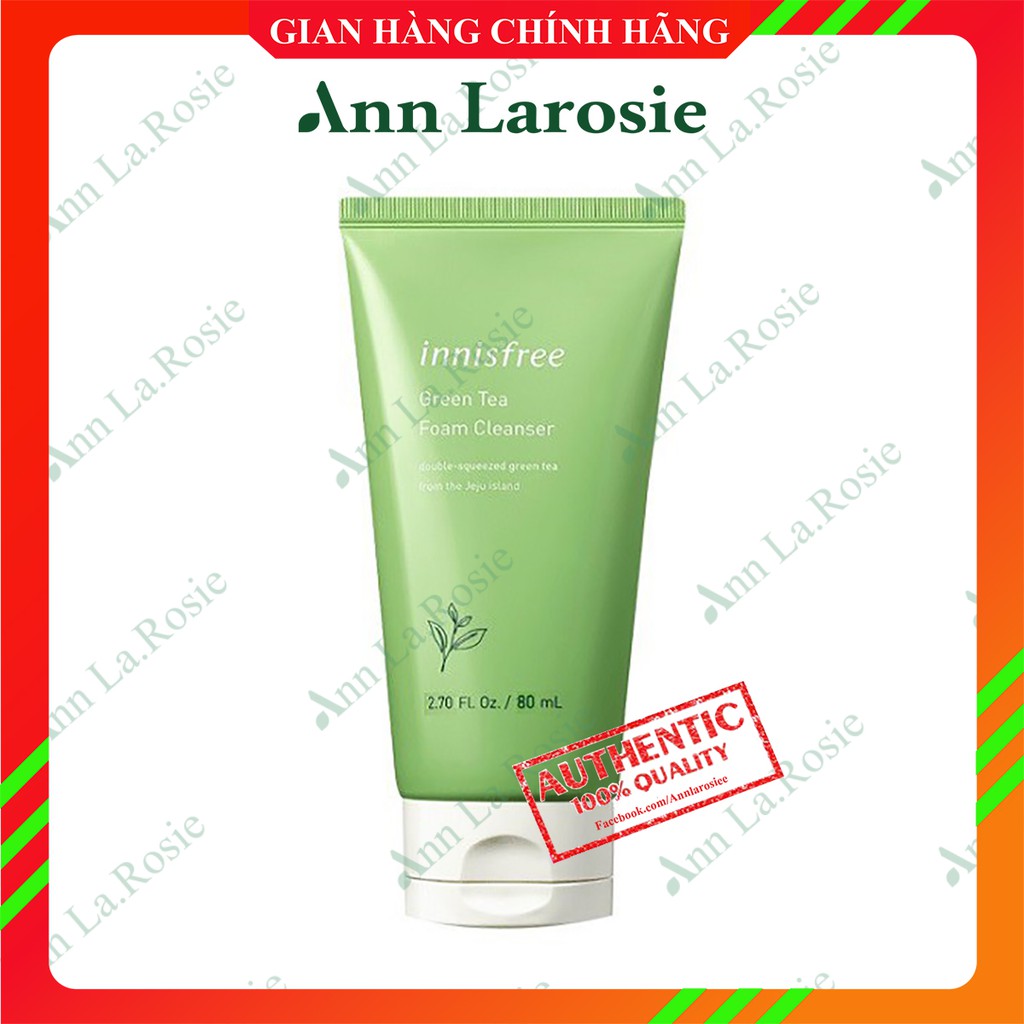 Sữa rửa mặt trà xanh Innisfree Green Tea Foam Cleanser 150ml