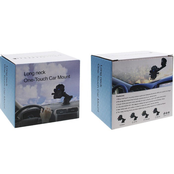 Giá đỡ điện thoại hít kính lái hoặc táp lô - thao tác chỉ 1 tay - mã D19