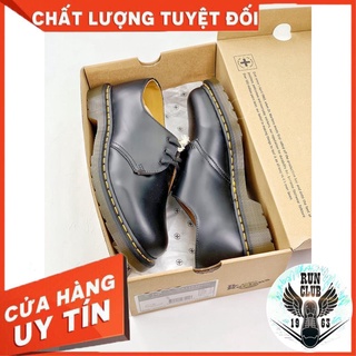 [HỖ TRỢ ĐỔI SIZE] giầy Dr.Martens đen cổ thấp cao cấp thời trang nam nữ