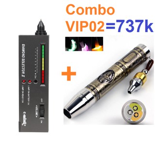 Combo Máy đo đô cứng đá quy và Đèn Soi đá quy . Tặng kèm sạc va Pin . Tặng Ru by thô tự nhiên.