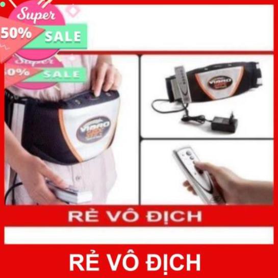 Đai Vibro Shape Massage Bụng có Nóng tăng hiệu quả giảm mở bụng