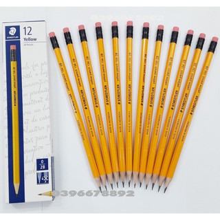 Combo 05 bút chì Đức STAEDTLER 2B/HB