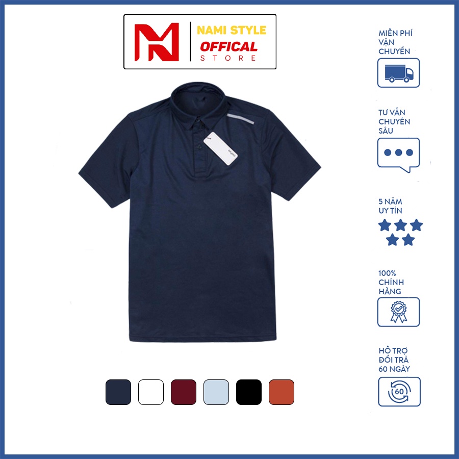 Áo Thun Nam Cổ Bẻ Tay Ngắn Chất Liệu Cotton Có Giãn 4 chiều(Cam Kết Hàng Đẹp)