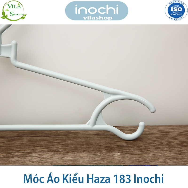 [ Set 10 ] Móc Treo Quần Áo, Móc Quần Áo  Đa Năng Hara 183, Móc Treo Quần Áo Người Lớn Nhựa Cao Cấp Inochi