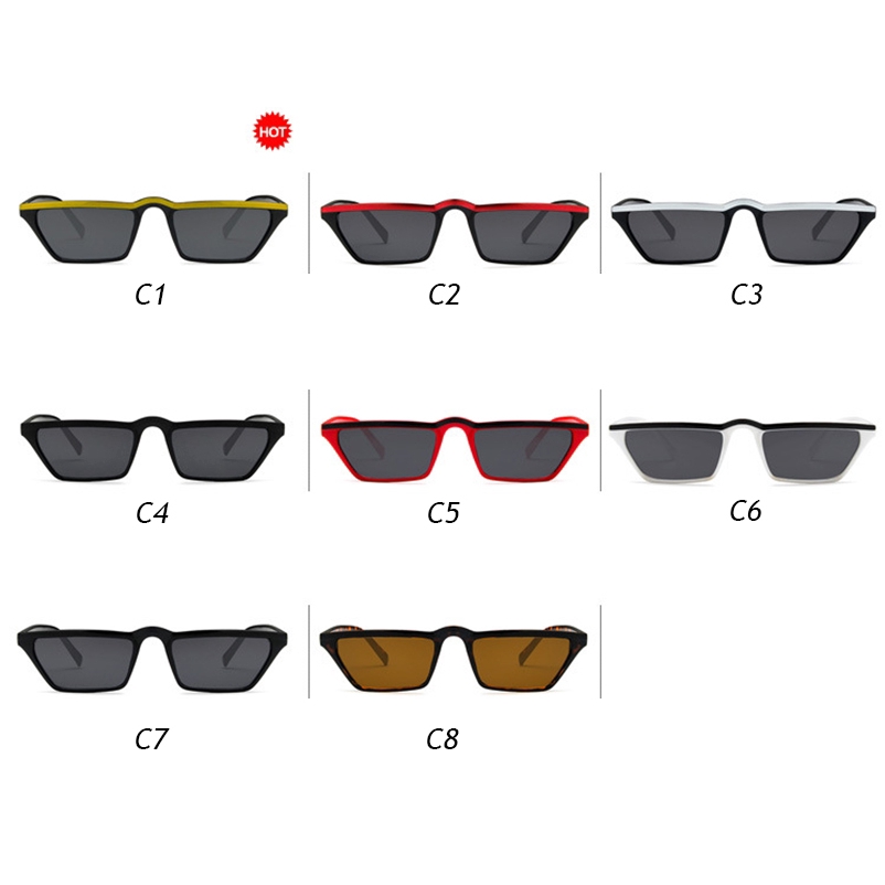 Kính Mát Gọng Nhỏ Phong Cách Hip Hop Cho Nam Và Nữ