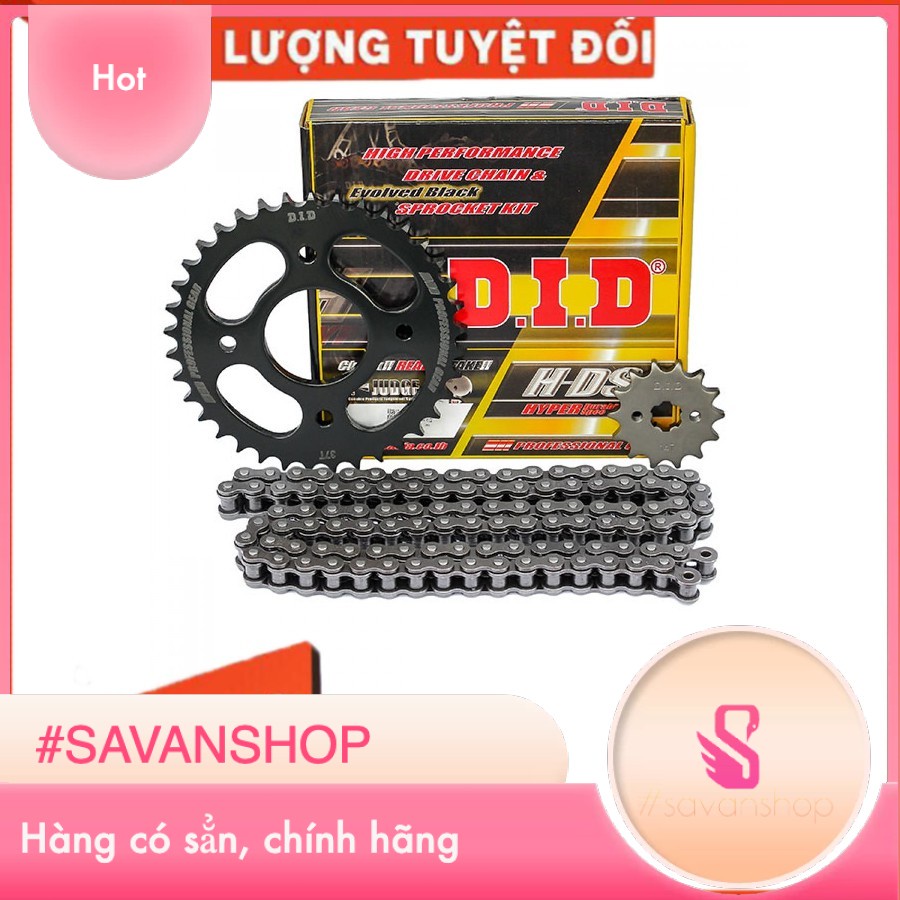 Nhông Sên Dĩa DID HDS Suzuki Viva Fi 428x100L 14Tx37T 10 Ly Thái Lan chính hãng