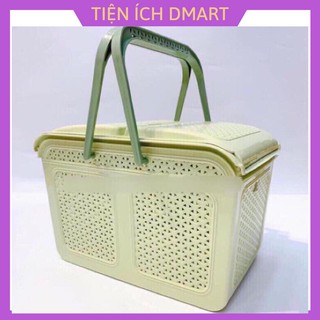⚡hàng cao cấp⚡ làn nhựa đi sinh , đựng đồ cho trẻ sơ sinh có nắp đậy