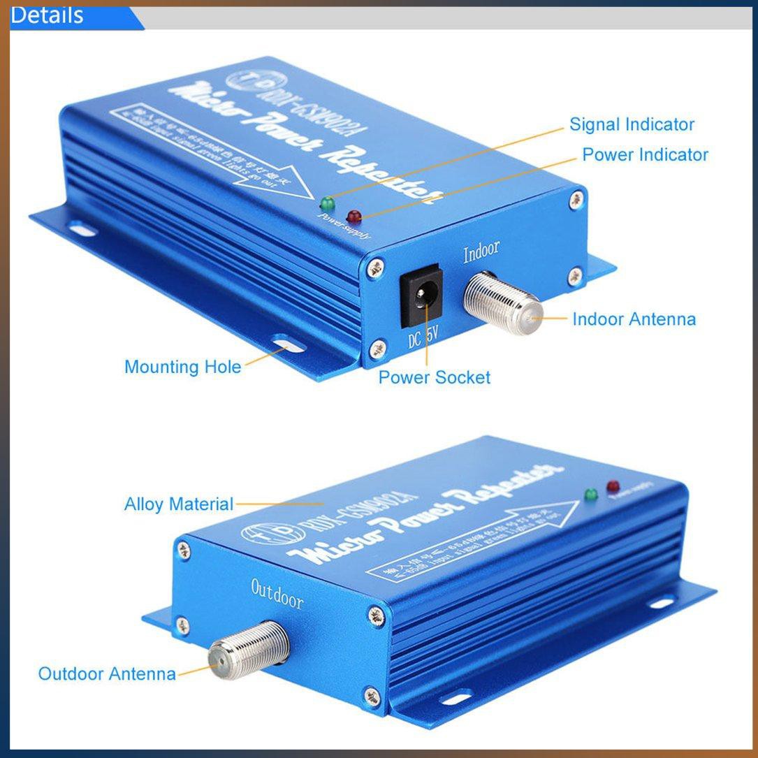 Bộ Khuếch Đại Tín Hiệu Điện Thoại Di Động Ngoài Trời Gsm 900mhz (3.27)