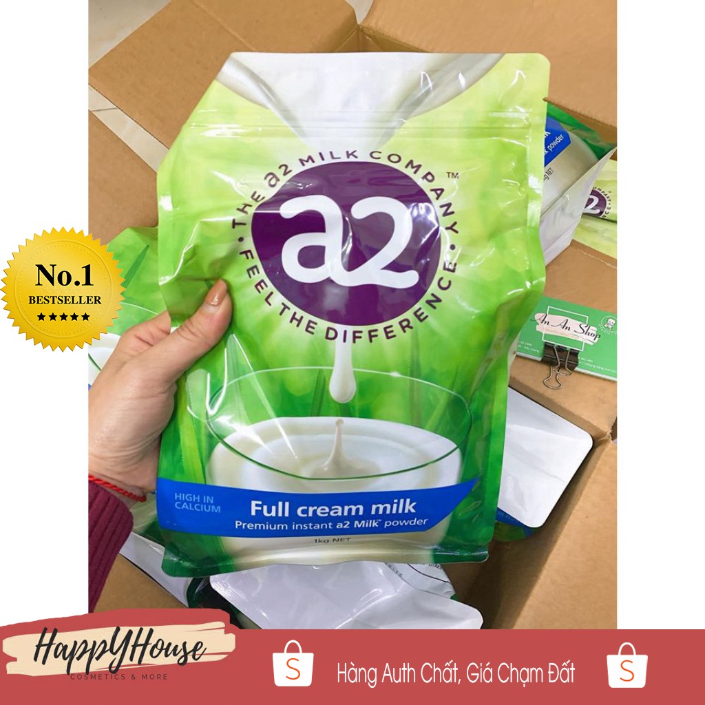 Sữa A2 full cream hàng Úc đi air