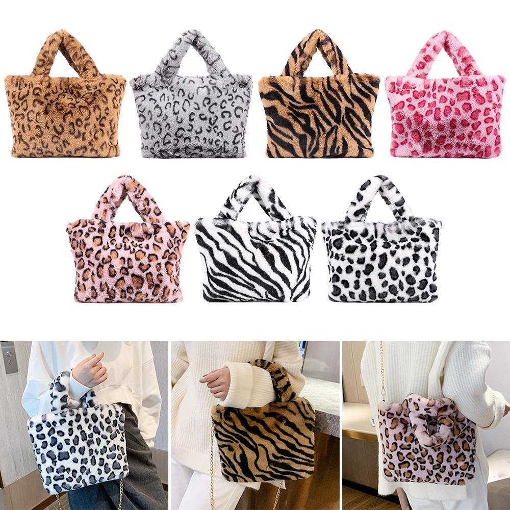 Túi Xách Phối Lông Cỡ Lớn Thiết Kế Mới Thời Trang Dành Cho Mùa