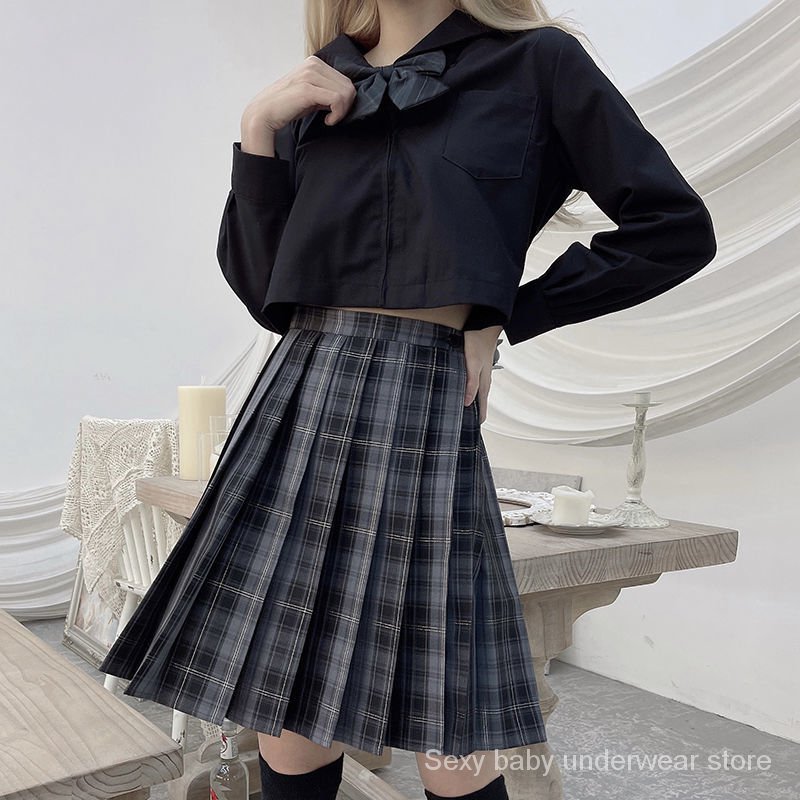 Japanese JK uniform skirt Japanese sailor suit pleated skirt college skirt | BigBuy360 - bigbuy360.vn