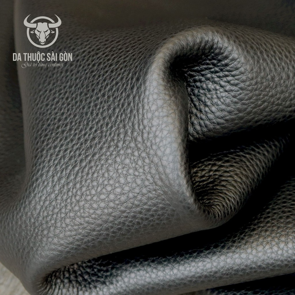 10 Pia da Sago màu đen thương hiệu Da Thuộc Sài Gòn - Da làm túi xách