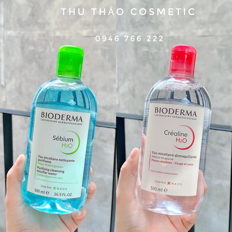 Tẩy trang Bioderma 500ml