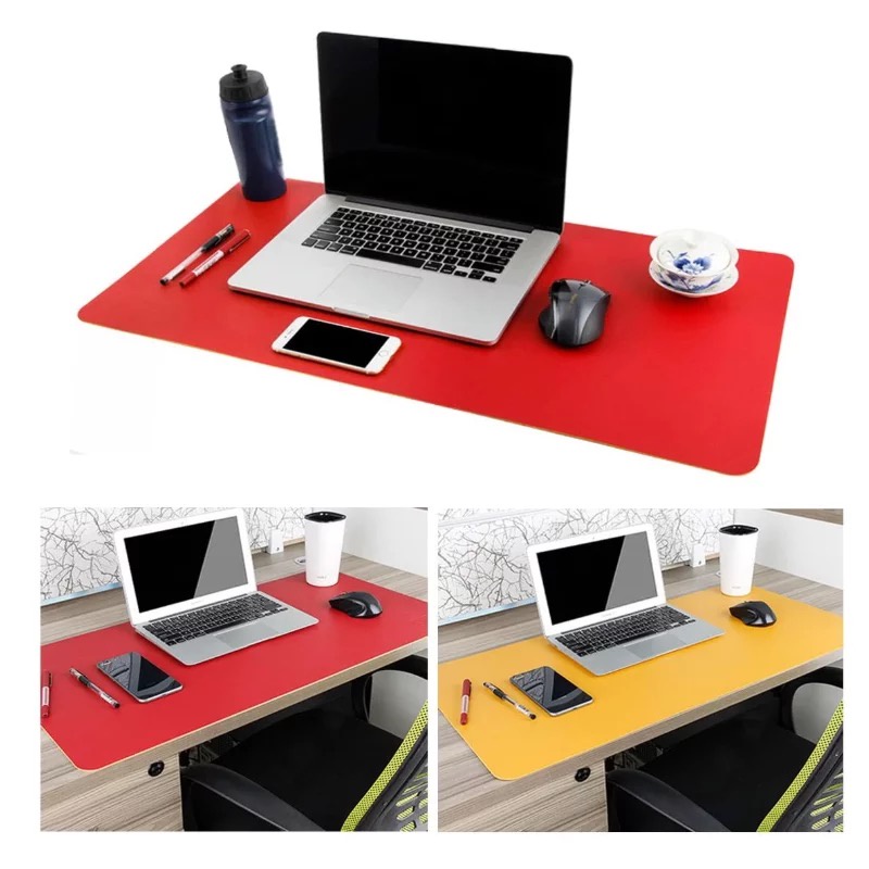 Thảm da trải bàn làm việc Deskpad - Tấm lót chuột máy tính size lớn ins Keai Studio (không may viền)