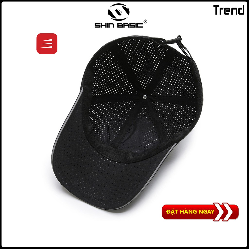 Mũ, Nón Lưỡi Trai Chất Vải Lưới, Thoáng Khí, Phong Cách Trẻ Trung, ShinBasic, Form Unisex Nam Nữ HATS21BAS04
