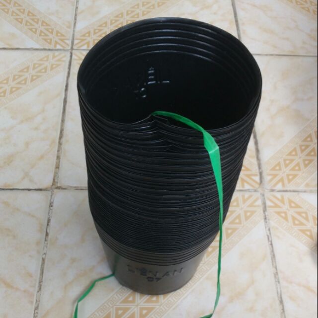 Combo 50 Chậu Nhựa Rộng16Cm Cao13Cm Trồng Cây Và Hoa Kiểng