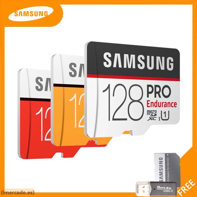Bộ thẻ nhớ Micro SD TF Samsung UHS Class 10 U1 U3 dung lượng 128GB 1TB 8GB 4GB 512GB 64GB 32GB kèm bộ chuyển đổi