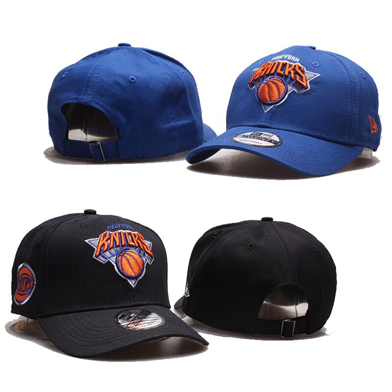 NBA Knicks Mũ Bóng Chày Bóng Rổ Bent Hat Snapback Mũ Dành Cho Nam Nữ Mùa Hè Tấm Che Nắng