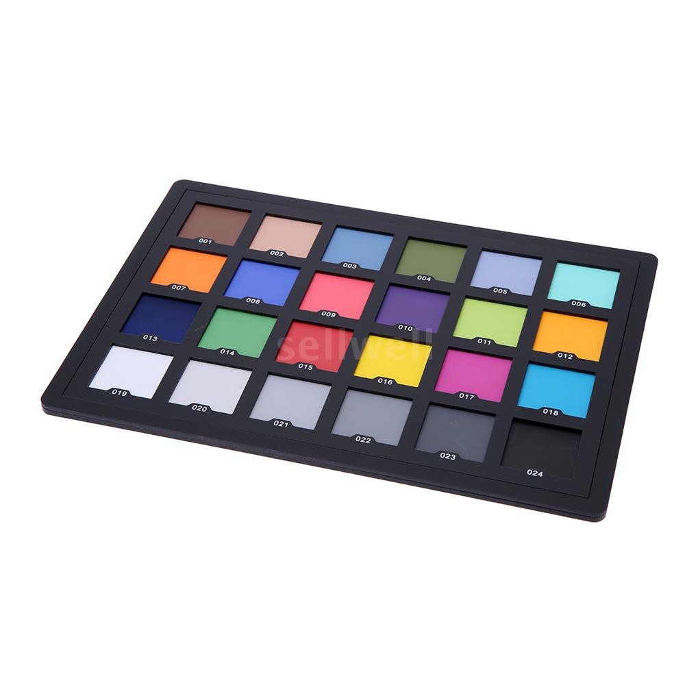 Professional 24 Color Card Test for Superior Digital Color Correction