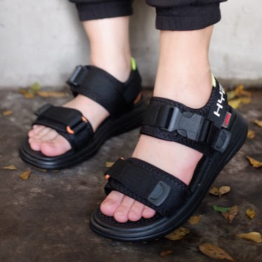 Giày Sandal Vento Chính Hãng Nam Nữ Đế Siêu Êm - NB38B Đen