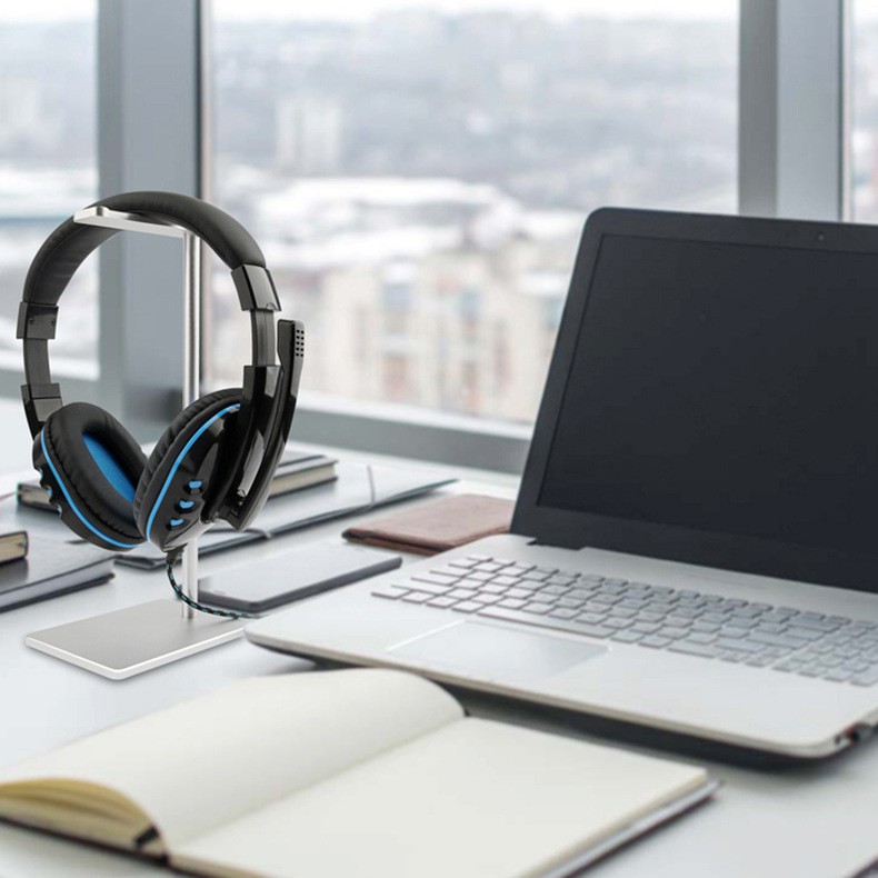 Giá Kệ Treo Tai Nghe Chụp Tai, Headphone, Hợp Kim Nhôm 100%, Điều Chỉnh Độ Cao Thông Minh
