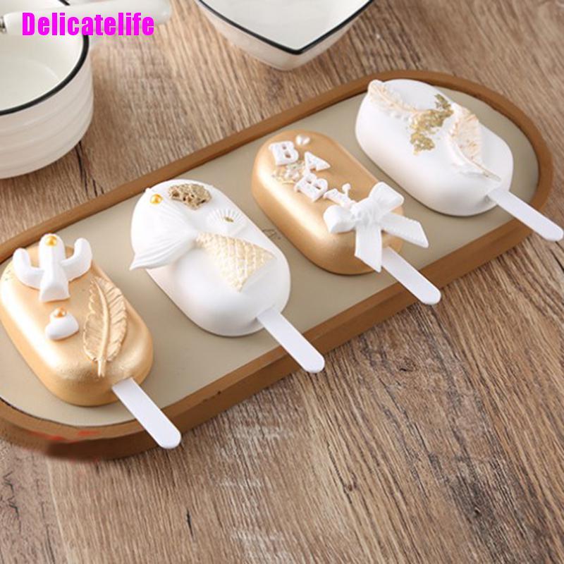 Set 10 Que Kem Bằng Nhựa Acrylic Tiện Dụng Cho Bé