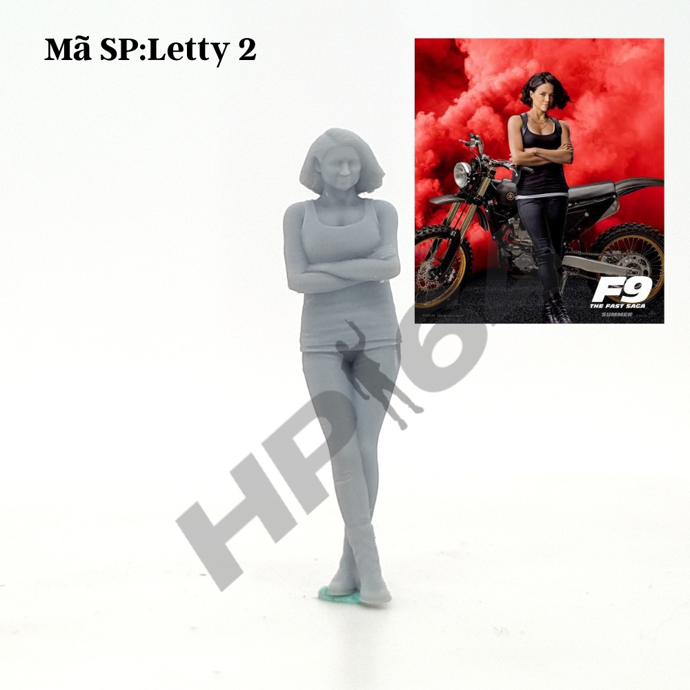 Mô hình nhân vật thô chưa sơn tỉ lệ 1/64 FnF