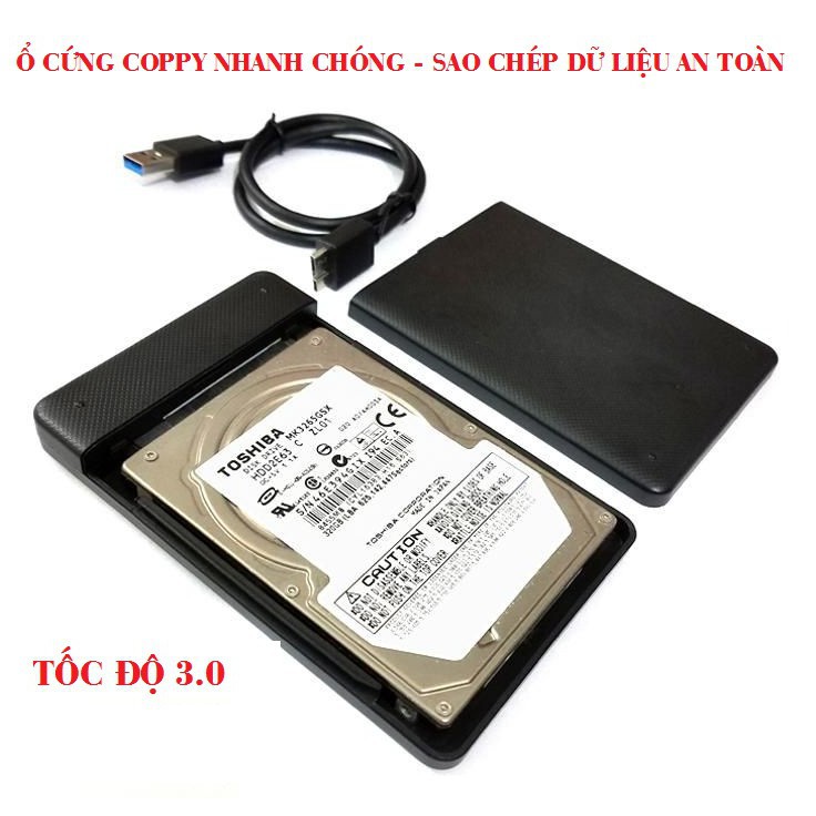 Ổ cứng di động ORICO 1TB 500GB 320GB 160GB Hàng chính hãng - Tặng kèm cáp đọc ổ cứng 3.0