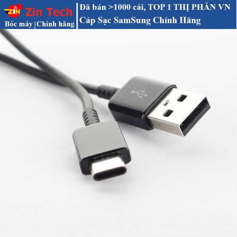 Dây cáp sạc Samsung chính hãng Type-C Usb, Micro Usb 1m hỗ trợ sạc nhanh Note 9/Note 8/S9/S8/ S7 S6