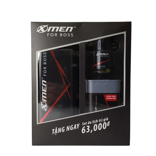 Dầu Gội Xmen For Boss Intense 650g - Tặng Lăn 20g + Tặng Tắm 85g