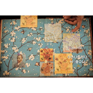 STICKER TRANH van gogh 2-cắt tròn