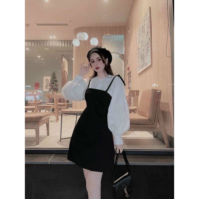 ĐẦM YẾM PHỐI sơ mi bigsize 50kg-95kg✅