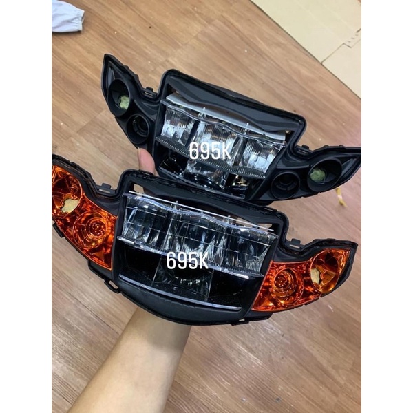 Choá đèn sirius 2 tầng ánh cam cho si 50 hoặc 110