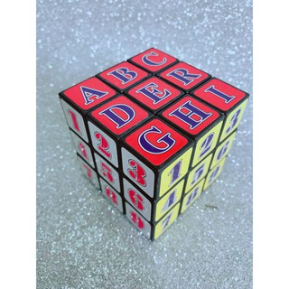 Đồ Chơi Rubik 6 Mặt 3x3x3 ĐÁNH SỐ VÀ CHỮ  ( hàng sẵn )