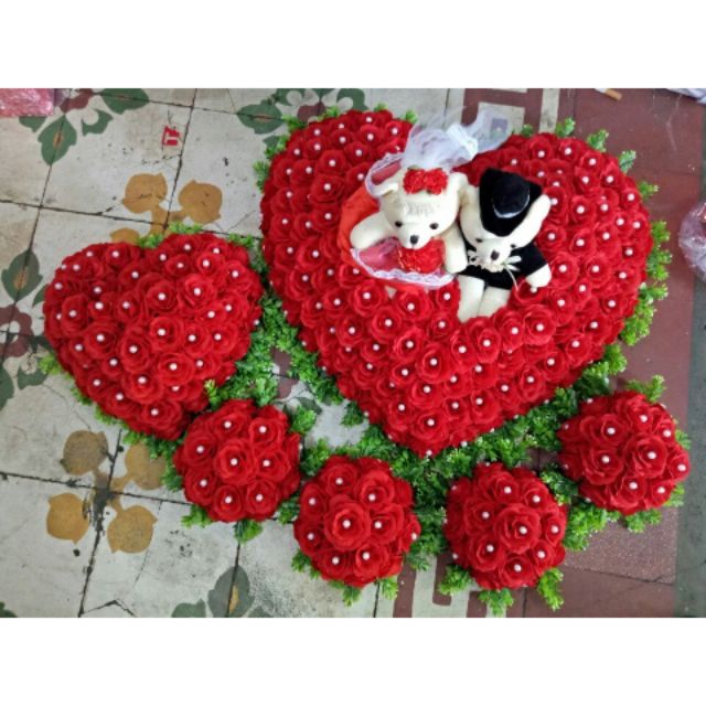 Hoa giả trang trí xe hơi
