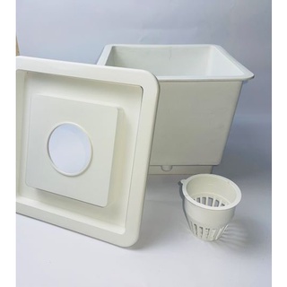 Bộ 5 thùng thủy canh tĩnh trồng cây ăn trái
