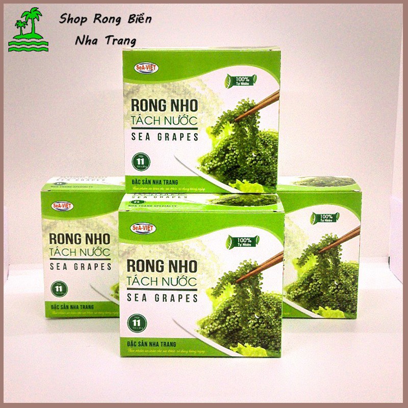 Rong nho 📛 𝑭𝑹𝑬𝑬𝑺𝑯𝑰𝑷 📛 rong nho tươi, sản phẩm chính hãng Sea Việt - hộp 220g/11 gói nhỏ | BigBuy360 - bigbuy360.vn