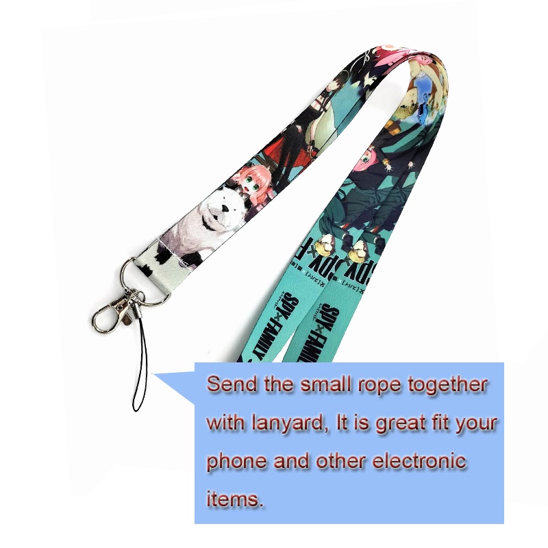 Dây Đeo Thẻ ID/Móc Khóa/Điện Thoại/Thẻ ID In Hình Anime Jujutsu Kaisen