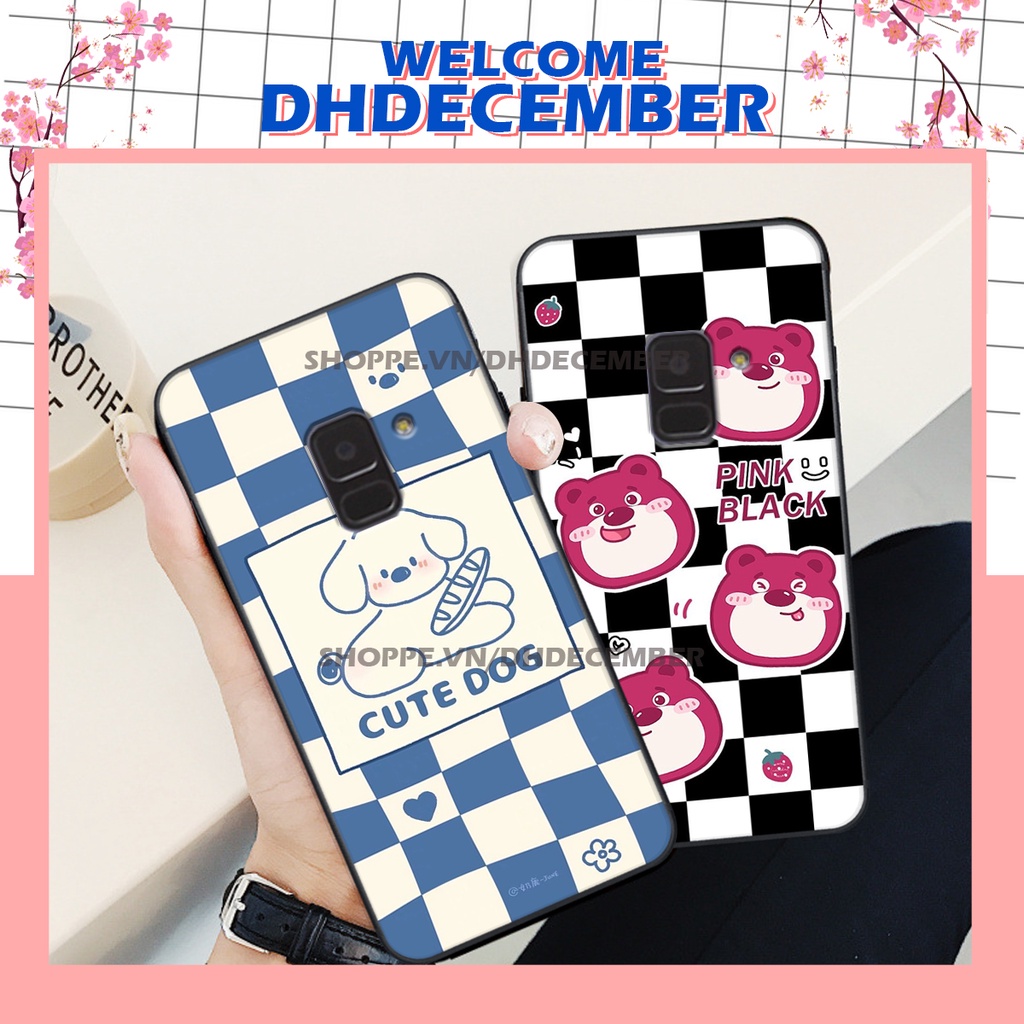 Ốp lưng Samsung Galaxy A5 2018 - A6 2018 - A8 2018 -A8 PLUS in hình dễ thương- cute dog- n@sa RẺ-ĐẸP-CHẤT