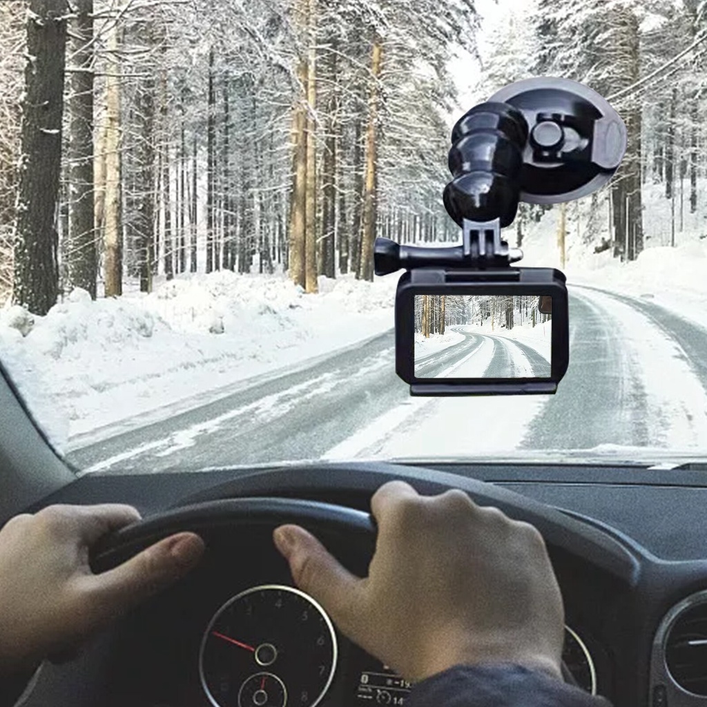 Giá Đỡ Điện Thoại Cửa Hít Quay Video, Xem Maps Trên Ô Tô, Gắn Taplo Kính Kẹp Chắc Chắn