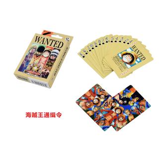 Bộ bài phong cách họa tiết đảo hải tặc One Piece độc đáo