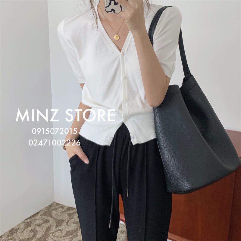 Cardigan cổ tim cộc tay #2152 | BigBuy360 - bigbuy360.vn