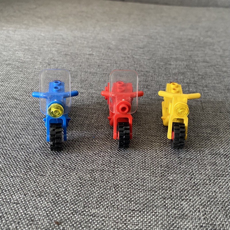 LEGO combo xe máy cổ teen 3 màu REAL