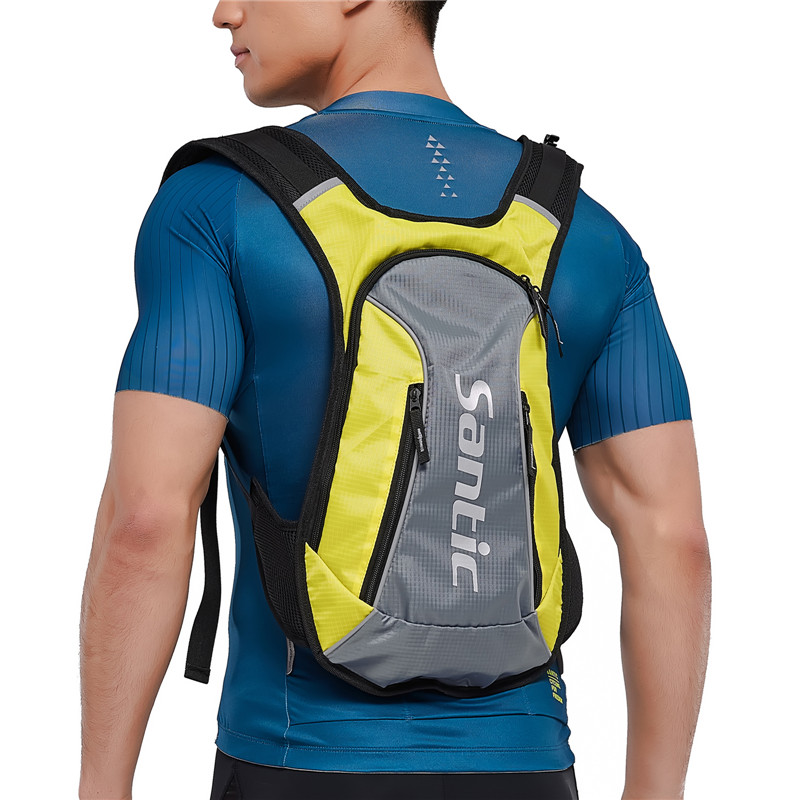 Santic Siêu Nhẹ Phản Quang Chống Thấm 15L Du Lịch Thể Thao Ngoài Trời Đường Xe Đạp Leo Núi Ba Lô W0P086