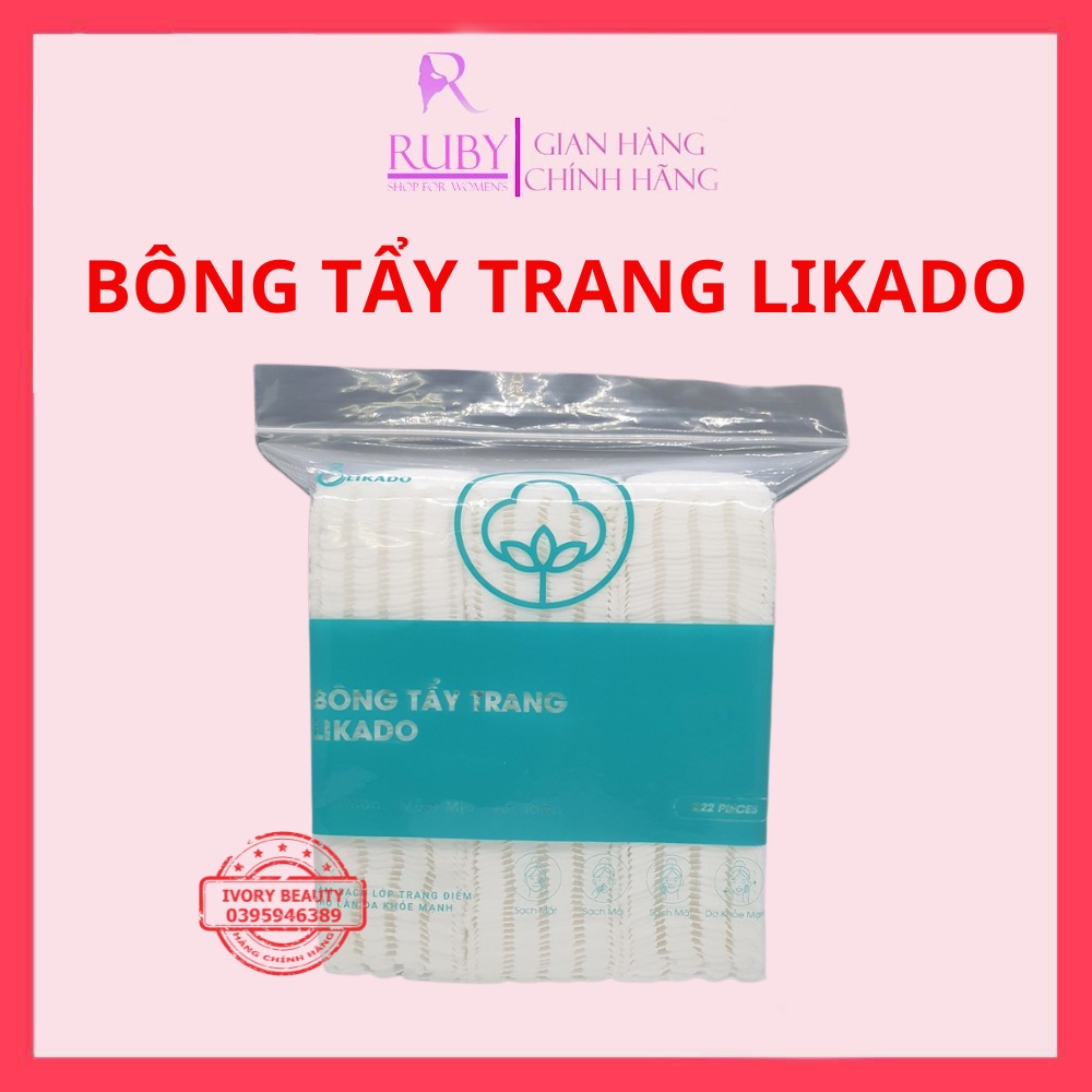 Bông tẩy trang 222 miếng Lameila BTT222 và các dòng bông tẩy trang cotton pads