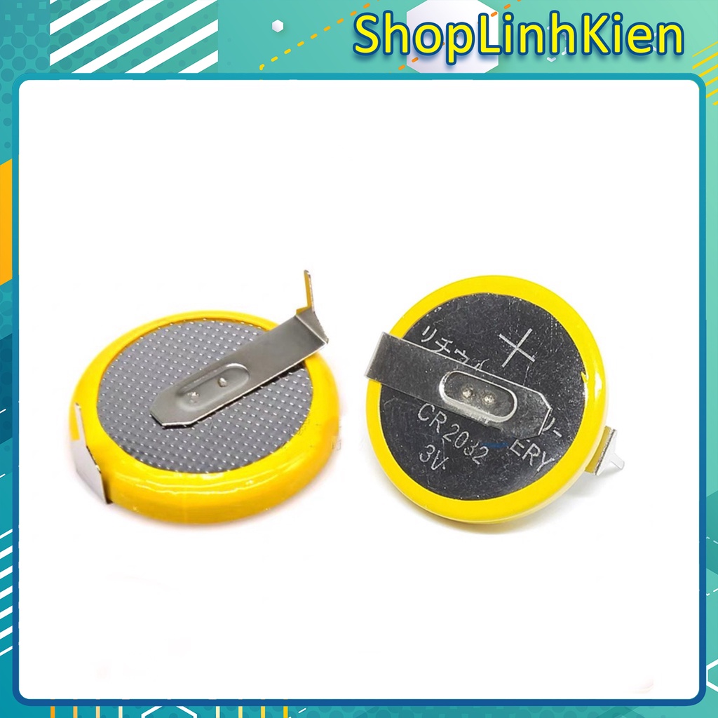 Pin Cmos CR2032 liền đế