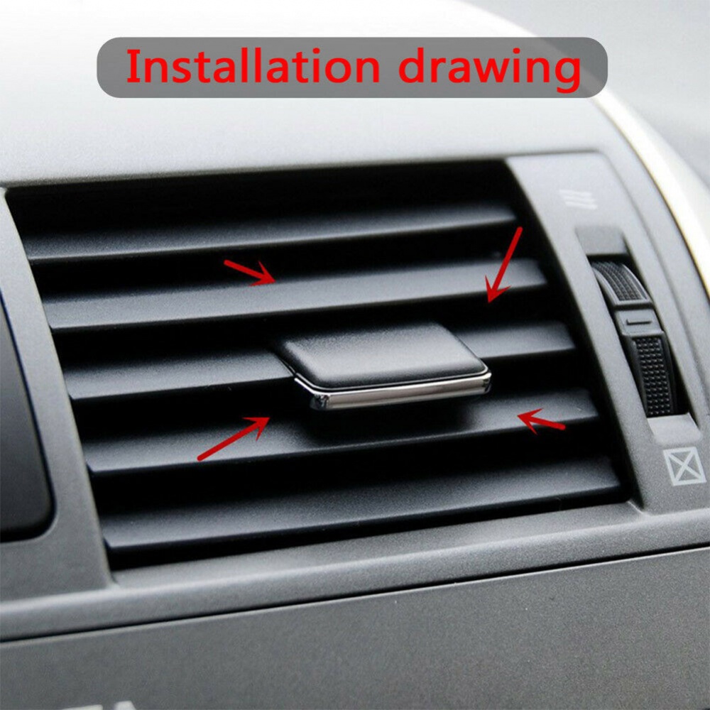 Bộ 4 Kẹp Điều Chỉnh Lưỡi Dao Điều Hòa Không Khí Thông Dụng Cho Xe Hơi