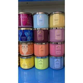 Nến thơm bath & body works 3 tim 411g