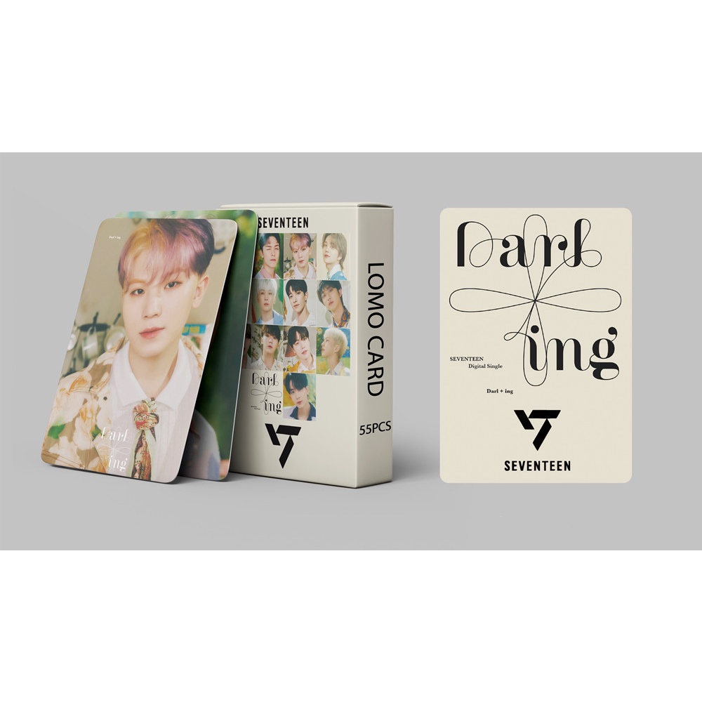 Hộp 55 Ảnh LOMO Card Nhóm Nhạc SEVENTEEN