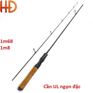 Cần câu lure UL cán giả gỗ 1.68m và 1.8m chính hãng T1999